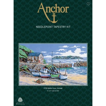 Kit De Tapicería - Mullion Cove Cornwall - Anchor 3 Kit De Tapicería - Mullion Cove Cornwall - Anchor