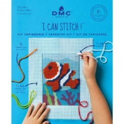 Kit De Tapicería - Pez Payaso - DMC -Las Tijeras Magicas Tienda kit de tapiceria pez payaso dmc 2