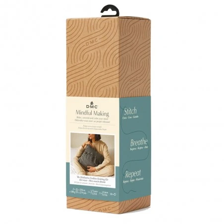 Kit De Tricot - Mi Cojín De Relajación - DMC 3 Kit De Tricot - Mi Cojín De Relajación - DMC