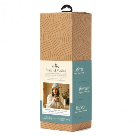 Kit Mindful Making - Mi Kit De Punto Conjunto De Invierno - DMC 3 Kit Mindful Making - Mi Kit De Punto Conjunto De Invierno - DMC