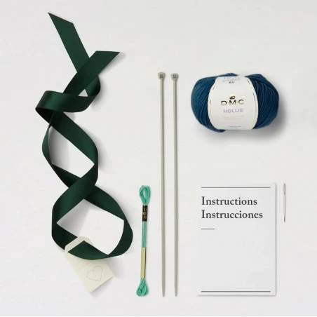 Kit De Tricot - Peto Bebé - DMC 4 Kit De Tricot - Peto Bebé - DMC - Imagen 2