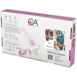 Kit Diamond Painting - Buho - Collection D'Art -Las Tijeras Magicas Tienda kit diamond painting buho collection d art 2