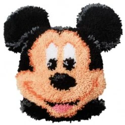 Kit Ganchillo Para Alfombra - Mickey Mouse - Vervaco