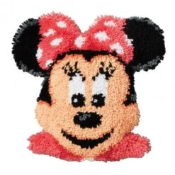 Kit Latch Hook Cojin - Minnie Mouse - Vervaco