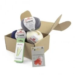 Kit Para Tejer Mitones - Mitones Navideños 7 Kit Para Tejer Mitones - Mitones Navideños -Las Tijeras Magicas Tienda kit para tejer mitones mitones navidenos 2