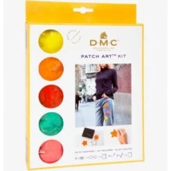 Kit Patch Art - Corazón Y Estrella - DMC