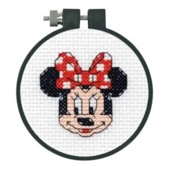 Kit Principiante De Punto De Cruz - Minnie Mouse - Dimensions