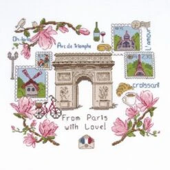 Kit Punto De Cruz - Arco De Triunfo By Anna Matvieieva - DMC