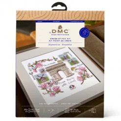 Kit Punto De Cruz - Arco De Triunfo By Anna Matvieieva - DMC -Las Tijeras Magicas Tienda kit punto de cruz arco de triunfo by anna matvieieva dmc 3