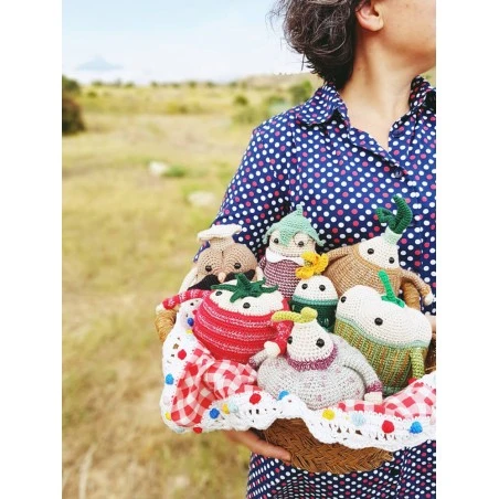 La Pandilla Gazpacho. Divertidas Verduras De Ganchillo 4 La Pandilla Gazpacho. Divertidas Verduras De Ganchillo - Imagen 2