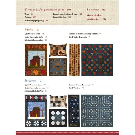 Labores De Patchwork Para Las Cuatro Estaciones 5 Labores De Patchwork Para Las Cuatro Estaciones - Imagen 3