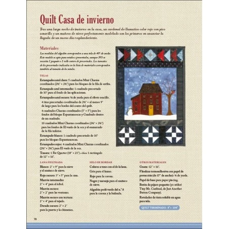 Labores De Patchwork Para Las Cuatro Estaciones 6 Labores De Patchwork Para Las Cuatro Estaciones - Imagen 4