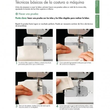 Las Bases De La Costura. Costura A Máquina 5 Las Bases De La Costura. Costura A Máquina - Imagen 3
