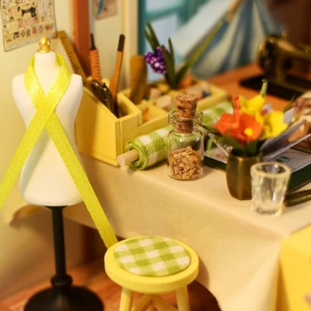 Maqueta Habitación De Costura En Miniatura - Rolife 7 Maqueta Habitación De Costura En Miniatura - Rolife - Imagen 5