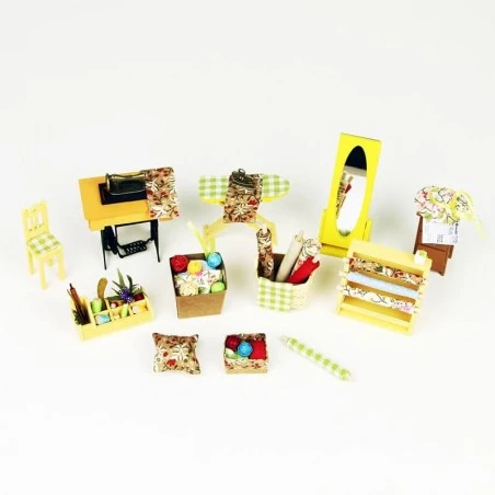 Maqueta Habitación De Costura En Miniatura - Rolife 9 Maqueta Habitación De Costura En Miniatura - Rolife - Imagen 7