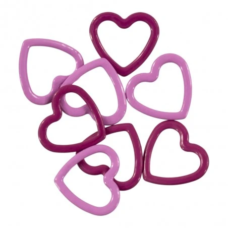 Marcadores De Metal - Amour KnitPro 3 Marcadores De Metal - Amour KnitPro