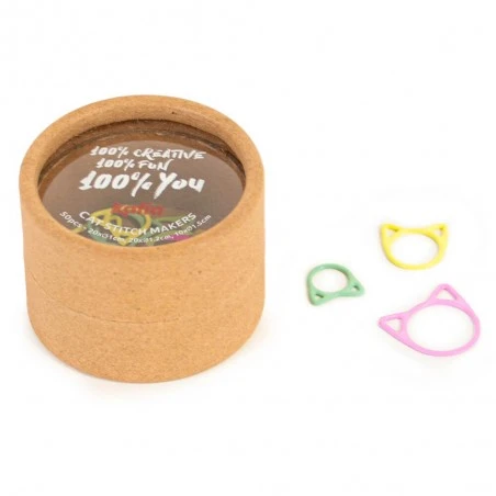 Marcadores De Punto Con Forma De Gato - Katia 4 Marcadores De Punto Con Forma De Gato - Katia - Imagen 2