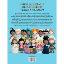 Más Mujeres Icónicas Tejidas A Ganchillo -Las Tijeras Magicas Tienda mas mujeres iconicas tejidas a ganchillo 6