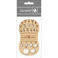 Medidor Agujas De Tricotar Con Forma De Ovillo - Durable