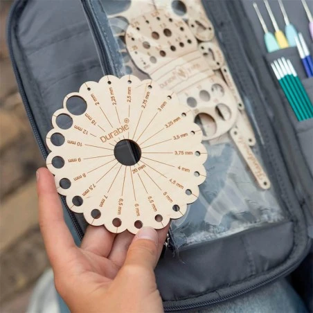 Medidor De Agujas Con Forma De Flor - Durable 4 Medidor De Agujas Con Forma De Flor - Durable - Imagen 2