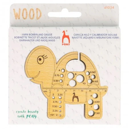 Medidor De Agujas Y Bobina Para Hilos Con Forma De Tortuga - Pony 5 Medidor De Agujas Y Bobina Para Hilos Con Forma De Tortuga - Pony - Imagen 3