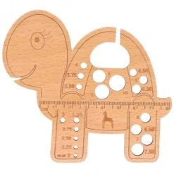 Medidor De Agujas Y Bobina Para Hilos Con Forma De Tortuga - Pony