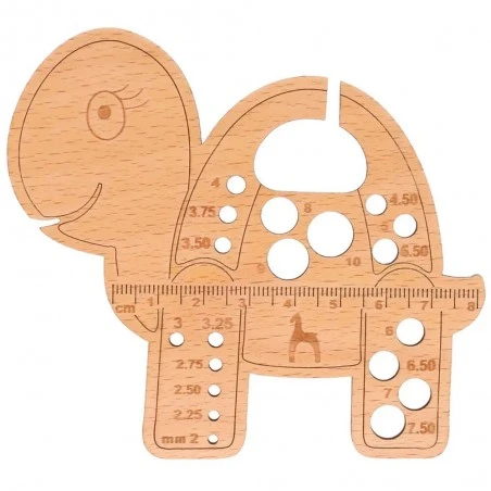 Medidor De Agujas Y Bobina Para Hilos Con Forma De Tortuga - Pony 3 Medidor De Agujas Y Bobina Para Hilos Con Forma De Tortuga - Pony