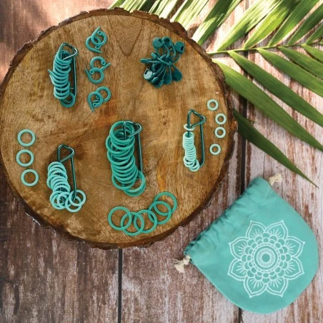 Mega Pack De Marcadores - The Mindful Collection - KnitPro 4 Mega Pack De Marcadores - The Mindful Collection - KnitPro - Imagen 2