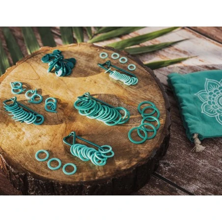 Mega Pack De Marcadores - The Mindful Collection - KnitPro 5 Mega Pack De Marcadores - The Mindful Collection - KnitPro - Imagen 3