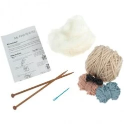 Mi Primer Kit De Tricot - Conejito Con Bufanda - Trimits 11 Mi Primer Kit De Tricot - Conejito Con Bufanda - Trimits -Las Tijeras Magicas Tienda mi primer kit de tricot conejito con bufanda trimits 3