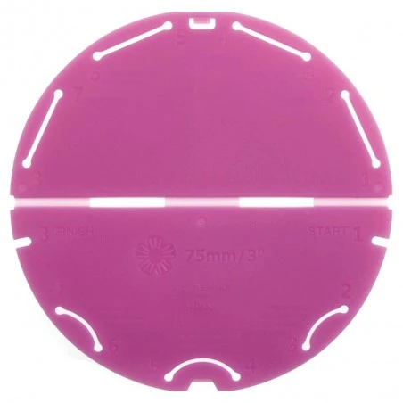 Molde De Flores Kanzashi Orquídea Clover 4 Molde De Flores Kanzashi Orquídea Clover - Imagen 2