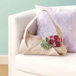 Molde De Flores Kanzashi Orquídea Clover 9 Molde De Flores Kanzashi Orquídea Clover -Las Tijeras Magicas Tienda molde de flores kanzashi orquidea clover 3