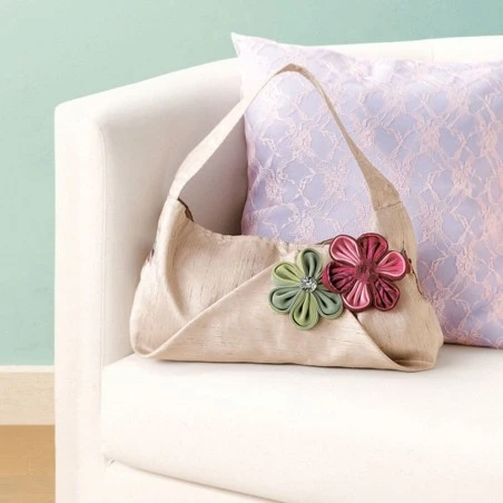 Molde De Flores Kanzashi Orquídea Clover 6 Molde De Flores Kanzashi Orquídea Clover - Imagen 4