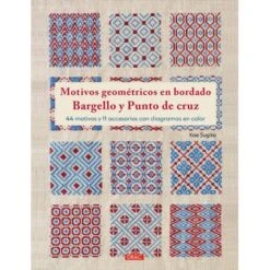 Motivos Geométricos En Bordado Bargello Y Punto De Cruz