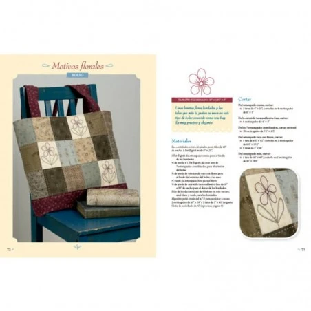 Nuevas Labores Creativas De Patchwork Y Bordado 6 Nuevas Labores Creativas De Patchwork Y Bordado - Imagen 4