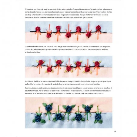 Nuevos Puntos De Bordado Para Hacer Crazy Quilts 4 Nuevos Puntos De Bordado Para Hacer Crazy Quilts - Imagen 2