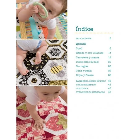 Originales Quilts Para Bebés 4 Originales Quilts Para Bebés - Imagen 2