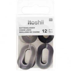 Pack De 12 Eslabones Para Cadenas - Rico Design -Las Tijeras Magicas Tienda pack de 12 elabones de cadena rico design 1