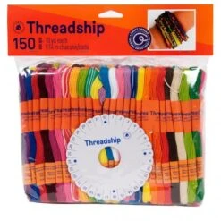 Pack De 150 Madejas 1 Cabo De Colores Surtidos + Disco Kumihimo - DMC