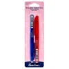 Pack De 2 Marcadores Textiles Borrables Azul Y Rojo - Hemline 2 Pack De 2 Marcadores Textiles Borrables Azul Y Rojo - Hemline -Las Tijeras Magicas Tienda pack de 2 marcadores textiles borrables azul y rojo hemline