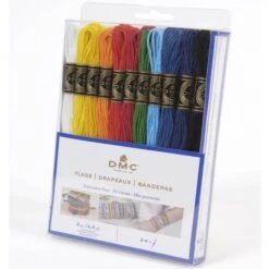 Pack De 24 Madejas DMC Mouliné - Banderas - DMC 12 Pack De 24 Madejas DMC Mouliné - Banderas - DMC -Las Tijeras Magicas Tienda pack de 24 madejas dmc mouline banderas dmc 4