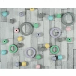 Pack De 32 Abalorios De Madera - Trimits -Las Tijeras Magicas Tienda pack de 32 abalorios de madera trimits 2