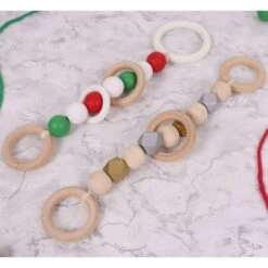 Pack De 33 Piezas De Madera Para Macramé - Trimits -Las Tijeras Magicas Tienda pack de 33 abalorios de madera trimits 2