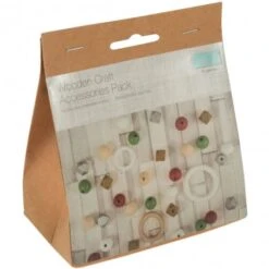 Pack De 33 Piezas De Madera Para Macramé - Trimits