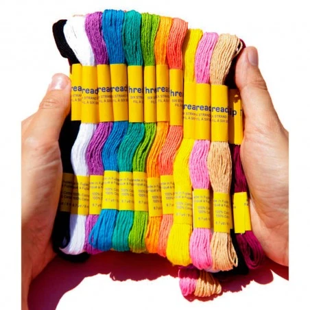 Pack De 36 Madejas Multi-Hebras De Colores Pastel - DMC 4 Pack De 36 Madejas Multi-Hebras De Colores Pastel - DMC - Imagen 2