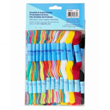 Pack De 36 Madejas Multi-Hebras - Tie & Dye - DMC 4 Pack De 36 Madejas Multi-Hebras - Tie & Dye - DMC - Imagen 2