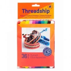 Pack De 36 Madejas Monohebra De Colores Primarios - DMC