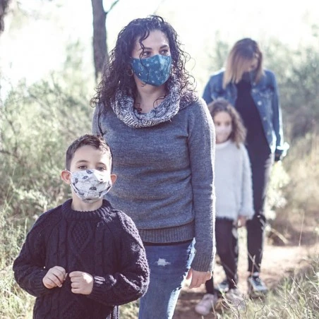 Panel De Tela Navidad Para Hacer Mascarillas Antibacterianas 8 Panel De Tela Navidad Para Hacer Mascarillas Antibacterianas - Imagen 6