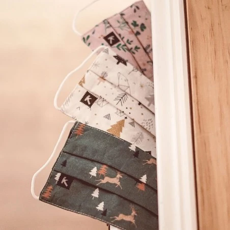 Panel De Tela Navidad Para Hacer Mascarillas Antibacterianas 9 Panel De Tela Navidad Para Hacer Mascarillas Antibacterianas - Imagen 7