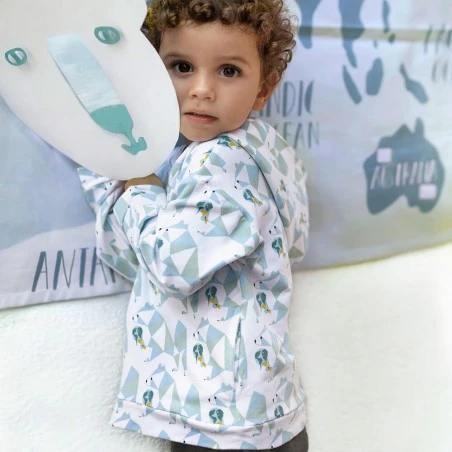 Panel De Tela Jersey Katia - Polar Bear T-shirt 4 Panel De Tela Jersey Katia - Polar Bear T-shirt - Imagen 2